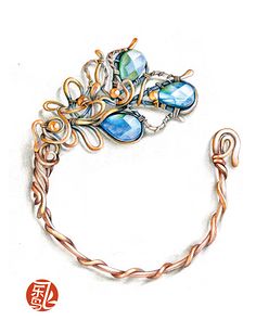 珠宝首饰手绘 艺术的精髓与创作的魅力