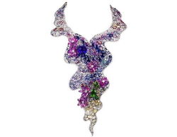 彩色宝石首饰的极光火彩 珠宝界的视觉奇迹